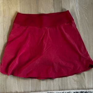 Puma Women's coral  Tennis Skirt. SEE OTHER photos for actual color